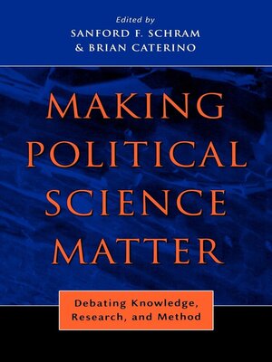 cover image of Making Political Science Matter